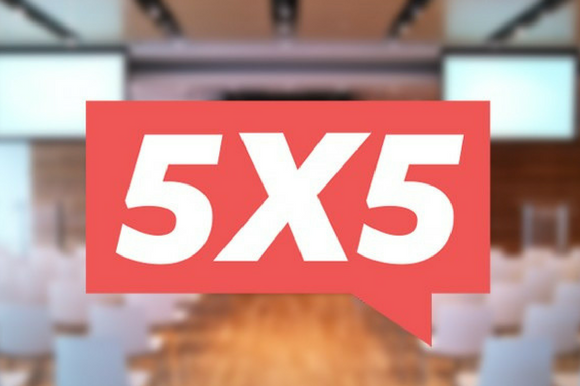 5×5 Night Comes to the Lakeshore