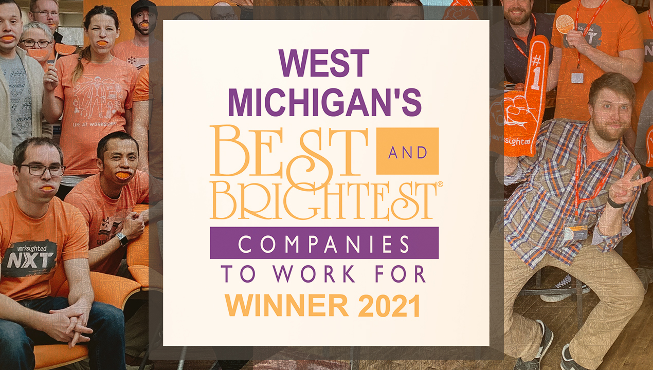 Worksighted Named One of “West Michigan’s Best and Brightest Companies to Work For®” for the 10th Consecutive Year